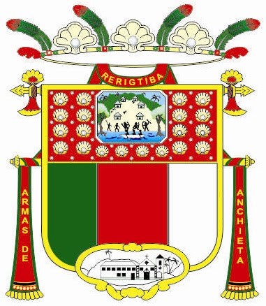 Brasão da cidade de Anchieta