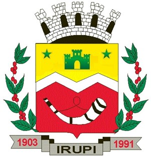 Brasão da cidade de Irupi