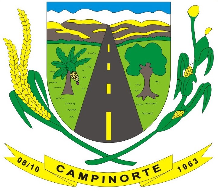 Brasão da cidade de Campinorte