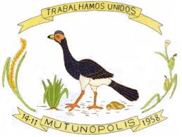 Brasão da cidade de Mutunópolis