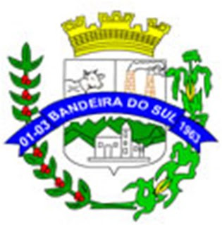 Brasão da cidade de Bandeira do Sul