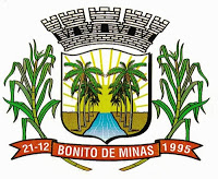 Brasão da cidade de Bonito de Minas