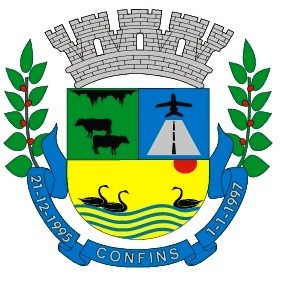 Brasão da cidade de Confins