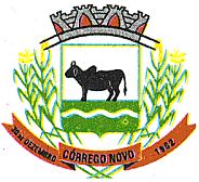 Brasão da cidade de Córrego Novo