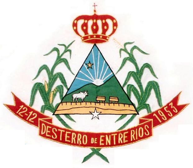 Brasão da cidade de Desterro de Entre Rios