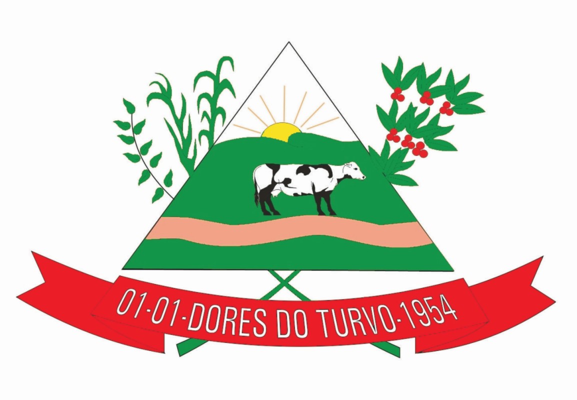 Brasão da cidade de Dores do Turvo