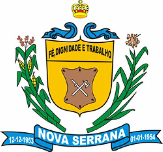 Brasão da cidade de Nova Serrana