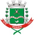 Brasão da cidade de Pequeri