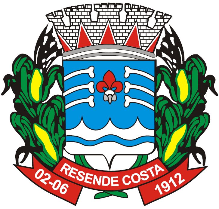 Brasão da cidade de Resende Costa