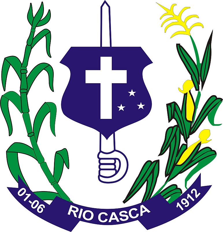 Brasão da cidade de Rio Casca