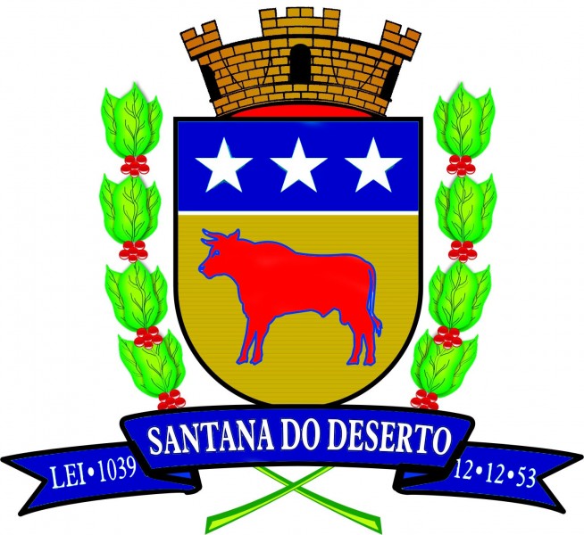 Brasão da cidade de Santana do Deserto