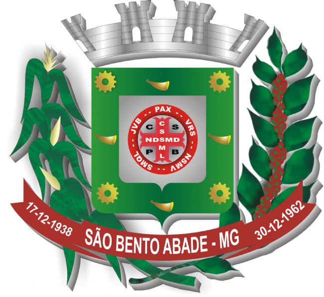 Brasão da cidade de São Bento Abade