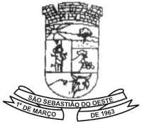 Brasão da cidade de São Sebastião do Oeste