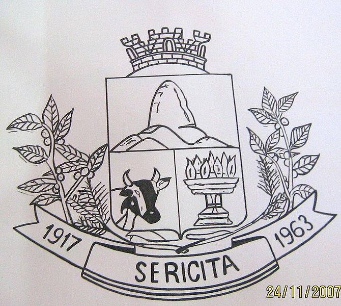 Brasão da cidade de Sericita