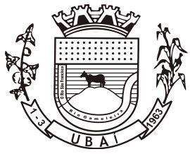 Brasão da cidade de Ubaí