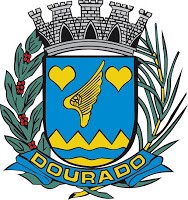 Brasão da cidade de Dourado
