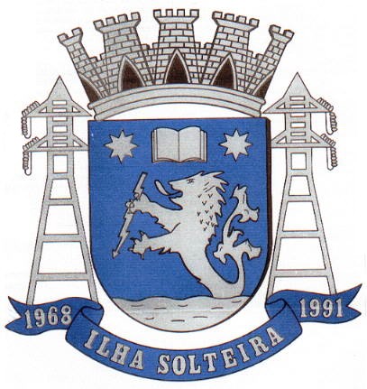 Brasão da cidade de Ilha Solteira
