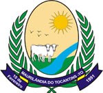 Brasão da cidade de Maurilândia do Tocantins